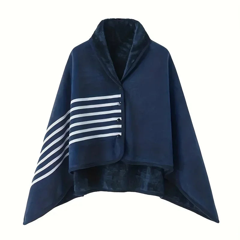 Cozy Wearable Flannel Blanket – Soft, Warm & Perfect for Home, Office & Travel Comfort!