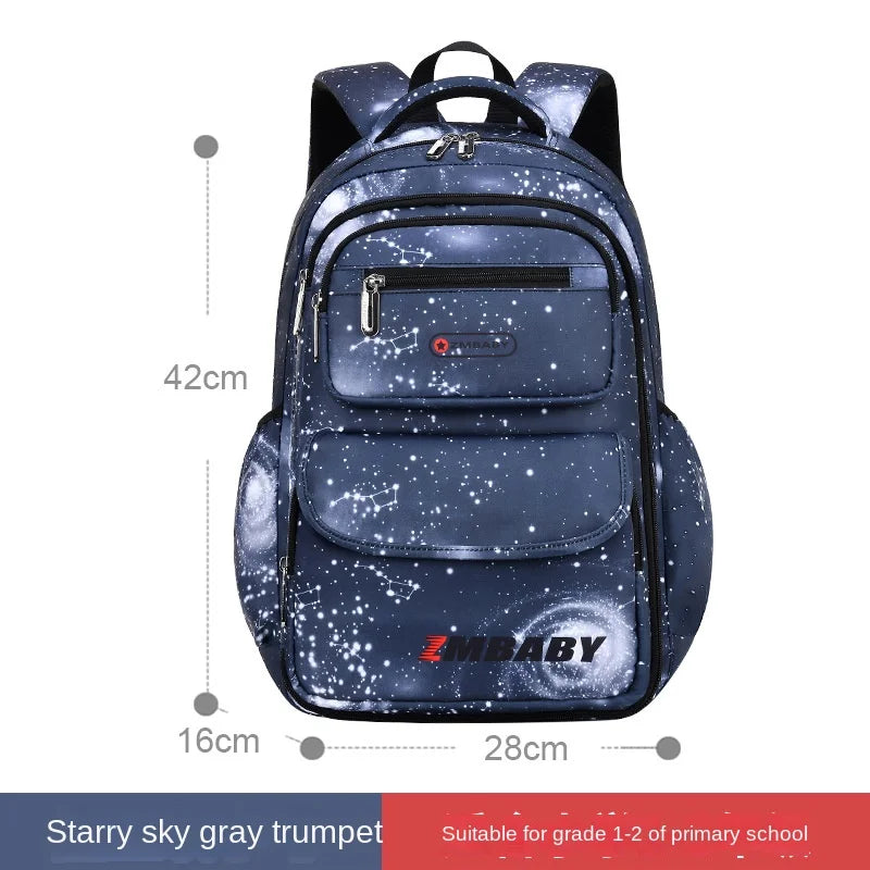 2025 Waterproof Orthopedic School Backpack – Durable & Comfortable Book Bag for Boys & Primary Students!