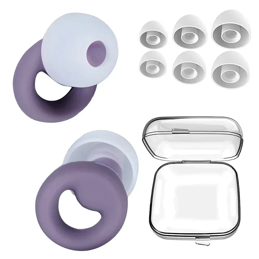 Sleep Deeply & Swim Freely: Ultra-Soft Waterproof Silicone Earplugs for Superior Noise Blocking & All-Day Comfort!