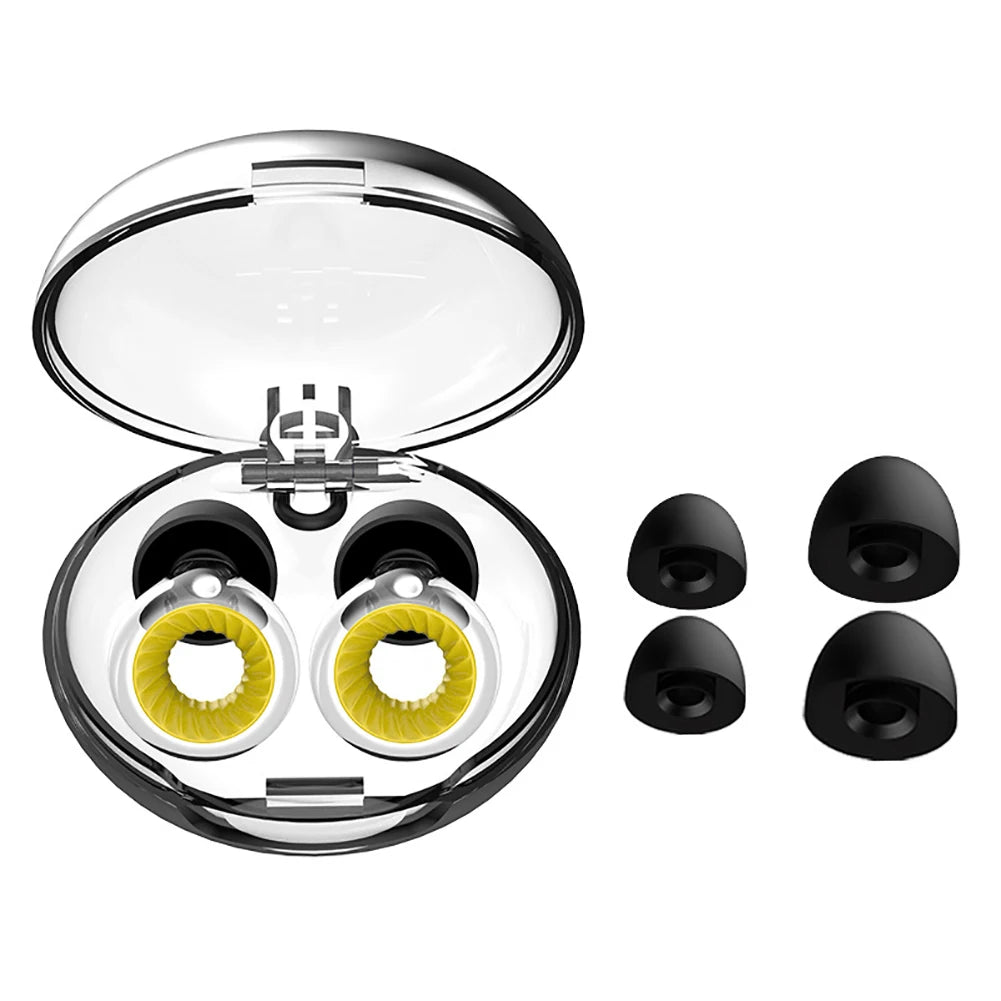 1 Pair Silicone Earplug Swimming Professional Waterproof Earplug With Exquisite Box Set Noise Reduction Earplugs For Sleeping