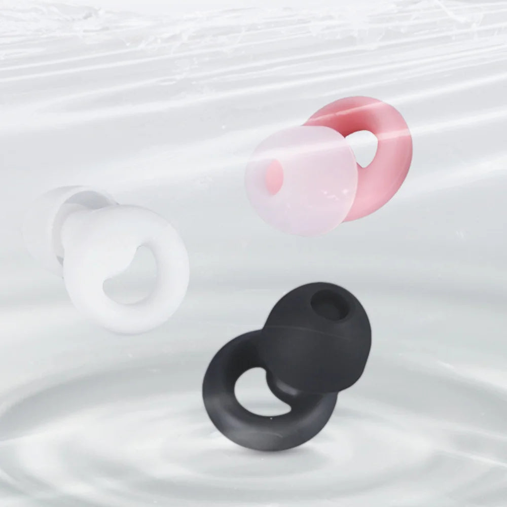 Sleep Deeply & Swim Freely: Ultra-Soft Waterproof Silicone Earplugs for Superior Noise Blocking & All-Day Comfort!
