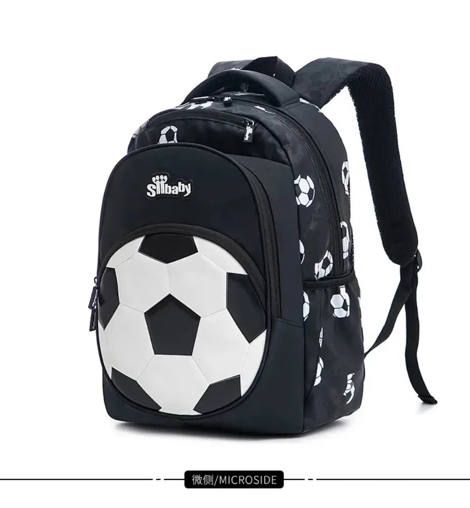 Football-Themed School Backpack – Durable & Stylish Travel Bag for Boys & Teenagers!