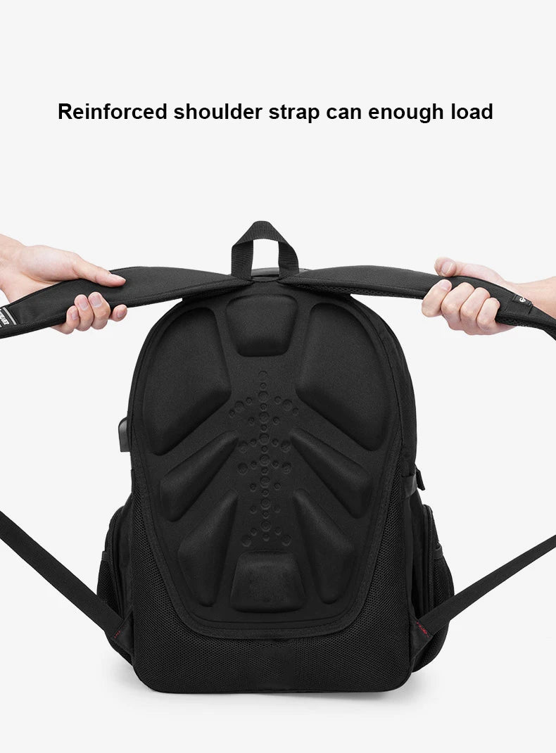 2025 Waterproof Laptop Backpack – 17/20 Inch Oxford Travel Rucksack for Men & Women, School Bag with Modern Design