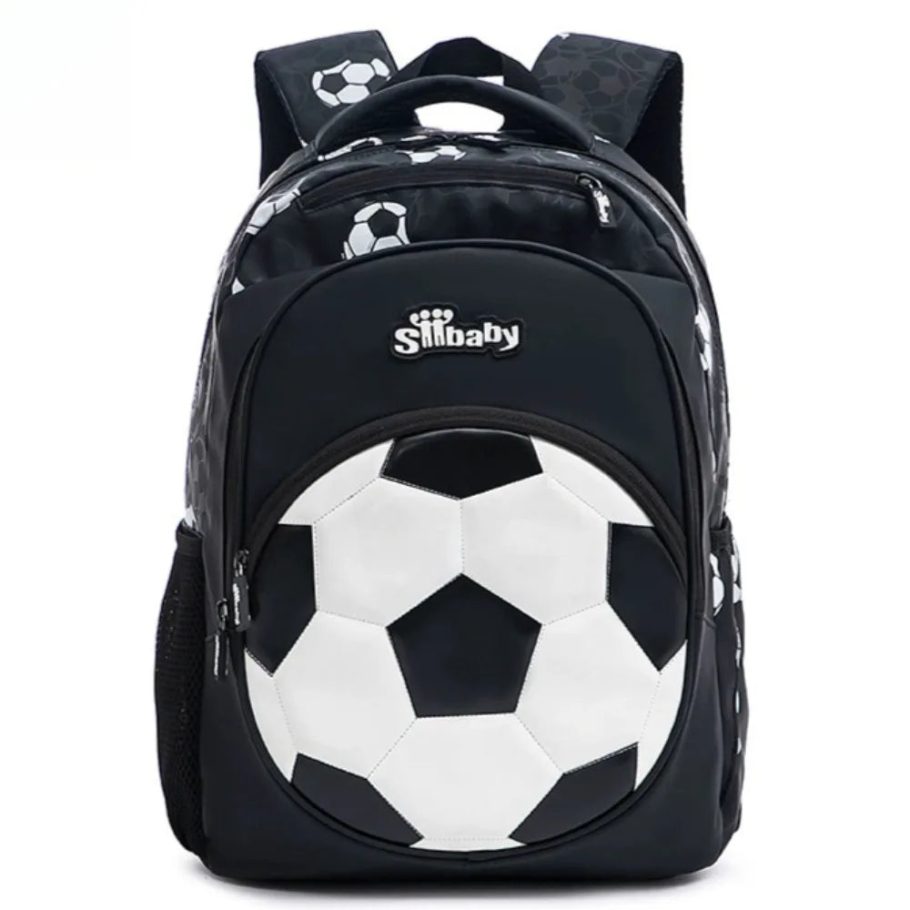 Football-Themed School Backpack – Durable & Stylish Travel Bag for Boys & Teenagers!