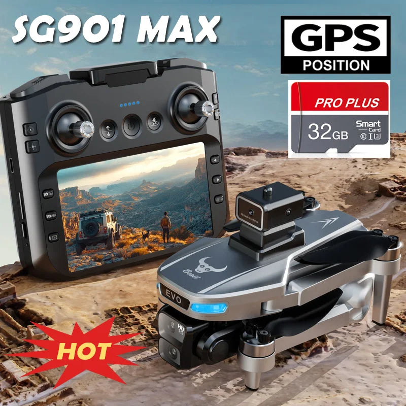 2025 SG109 PRO 8K GPS Drone – 5G WiFi FPV with HD Camera & 5.9'' Large Screen Remote Control
