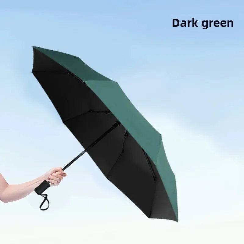 ☀️☔ Automatic UV Protection Umbrella – Three-Fold, Windproof & Customizable for Business & Travel! 🌦️✨