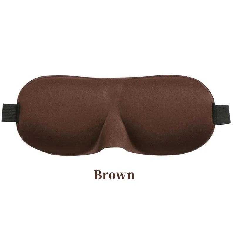 3D Sleep Mask Natural Sleeping Eye Mask Eyeshade Cover Shade Eye Patch Soft Portable Blindfold Travel Eye Shade Sleeping Aid
