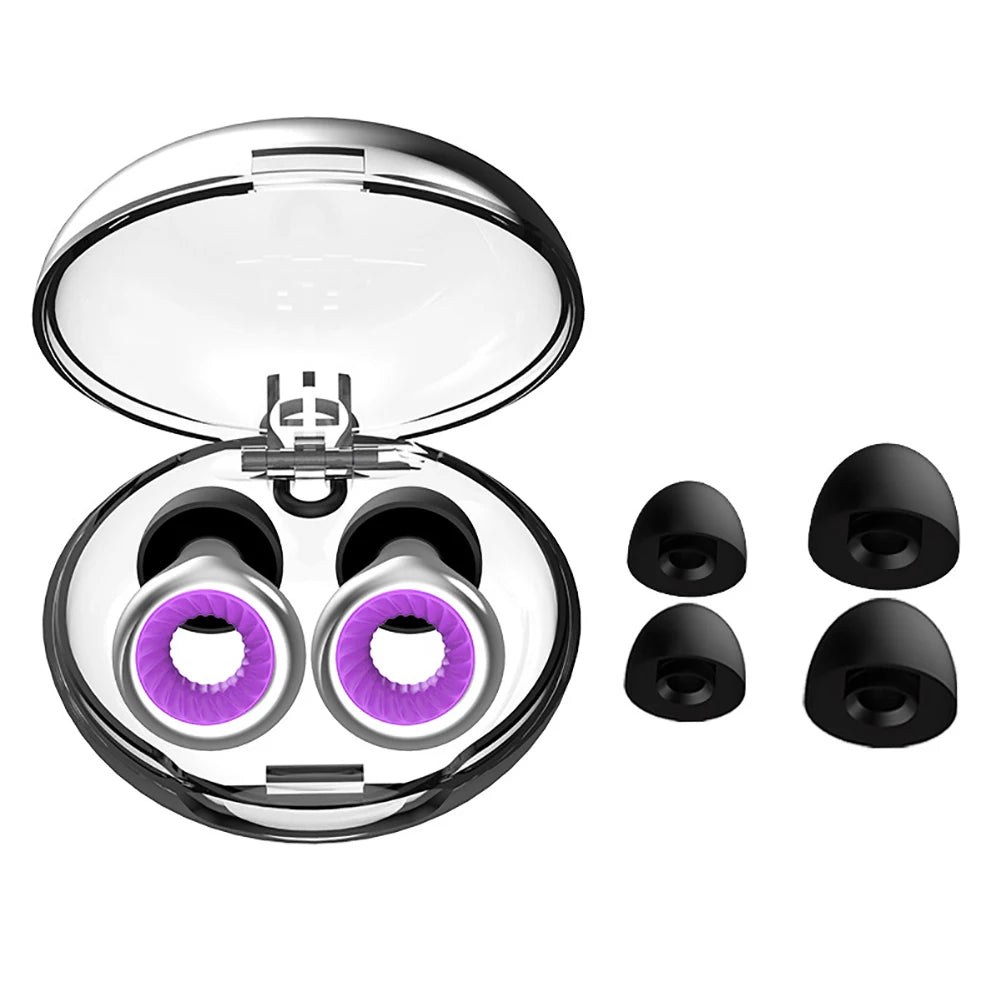 1 Pair Silicone Earplug Swimming Professional Waterproof Earplug With Exquisite Box Set Noise Reduction Earplugs For Sleeping