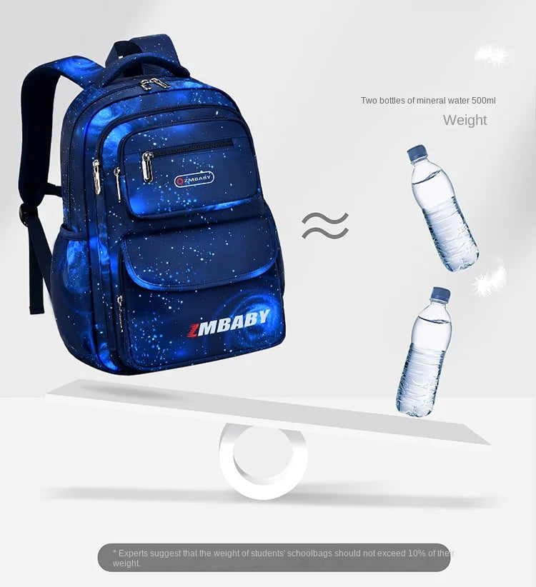 2025 Waterproof Orthopedic School Backpack – Durable & Comfortable Book Bag for Boys & Primary Students!