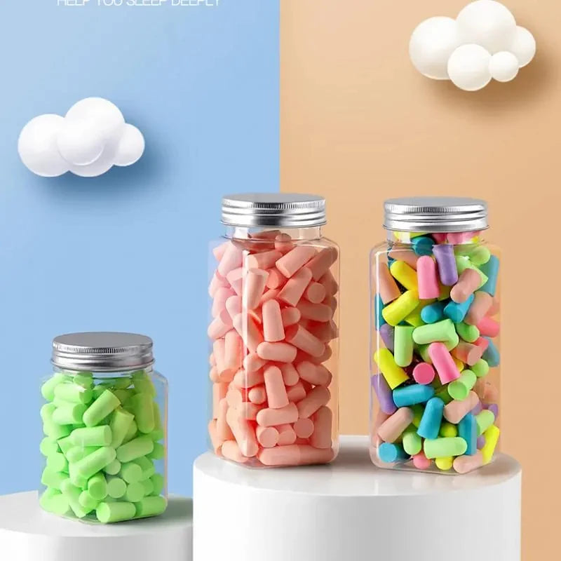🌙 Sleep in Silence & Comfort – LLD Silicone Noise-Reducing Earplugs for Peaceful Nights & Daily Protection! 🎧✨