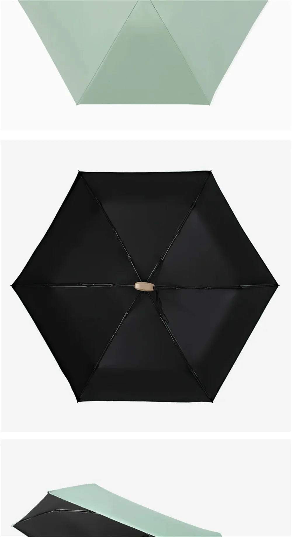 ☀️ Ultra-Compact Mini Folding Sun Umbrella – Pocket-Sized UV Protection for Travel & Everyday Use! ☔✨