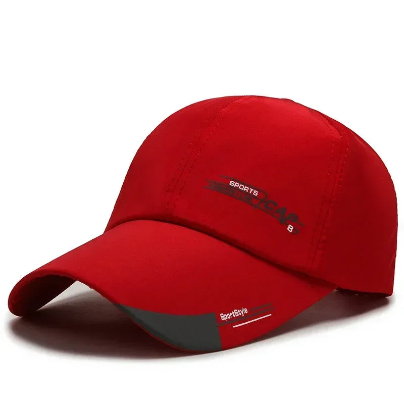 Unisex Adjustable Nylon Baseball Cap – Casual Snapback Sports Hat for Men & Women