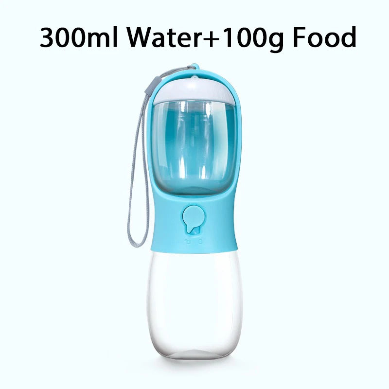 Dog Water food Bottle Portable Travel Pet Drinker Dog Bowl Food Cat Fountain Outdoor Walking Drinking Bottle Dogs Feeder