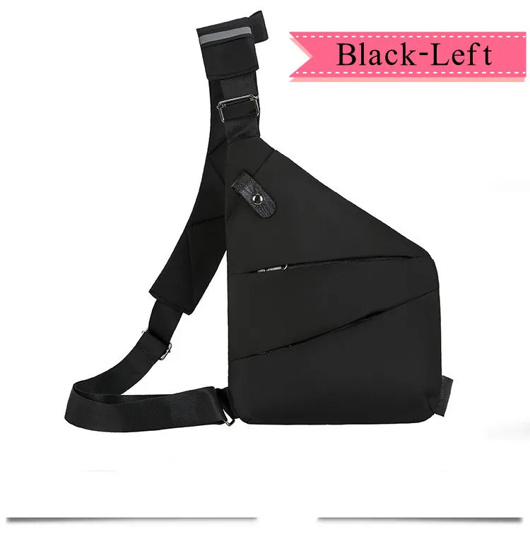 Men's Multifunctional Anti-Theft Chest Bag – Waterproof Crossbody Messenger & Fanny Pack