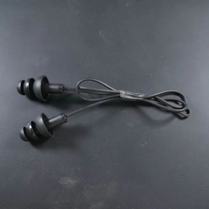 Soft Silicone Ear Plug with Elastic Lanyard – Waterproof & Noise-Reducing for Swimming, Water Sports & Daily Use!