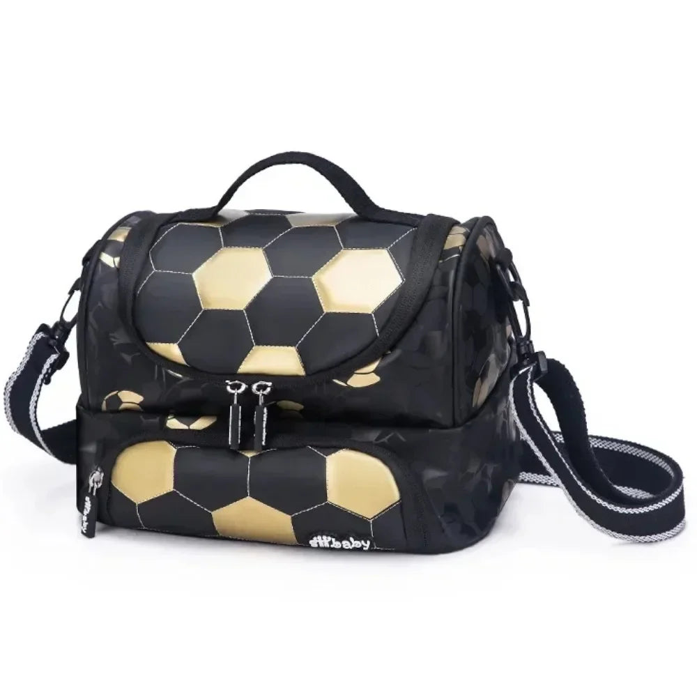 Football-Themed School Backpack – Durable & Stylish Travel Bag for Boys & Teenagers!