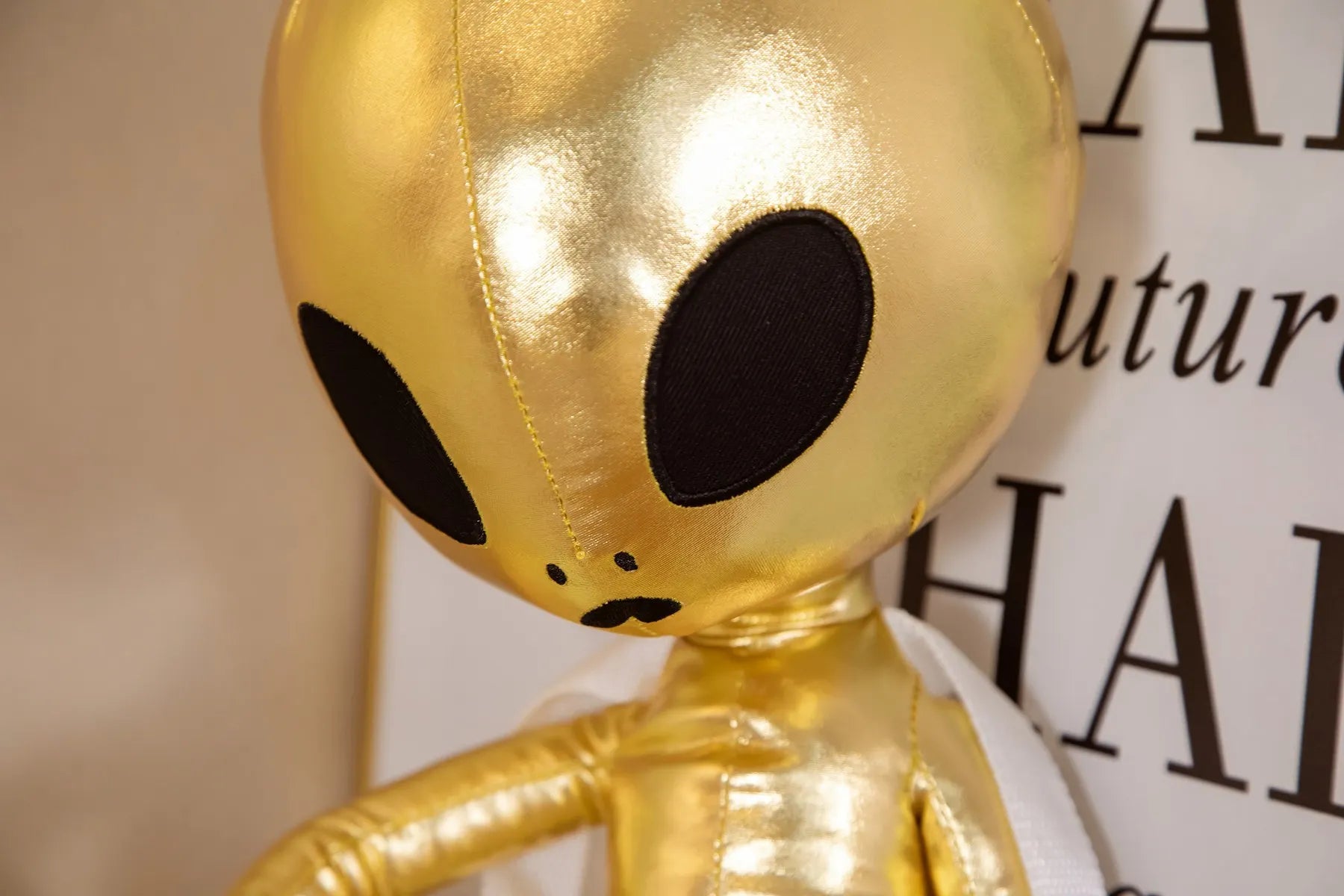 60cm Plush Alien Backpack – Soft & Adorable Extraterrestrial-Themed Bag, Perfect for Kids & Creative Gifts!