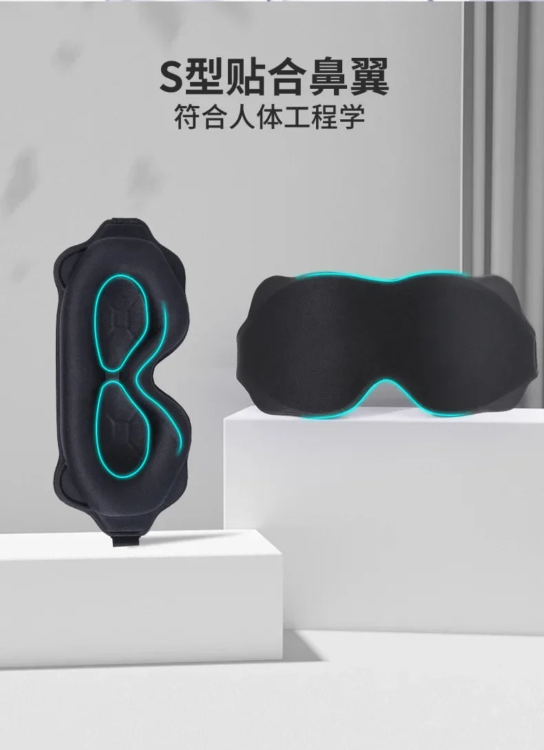 3D Sleeping Mask Block Out Light Sleep Mask For Eyes Soft Sleeping Aid Eye Mask for Travel Eyeshade Night Breathable Slaapmasker