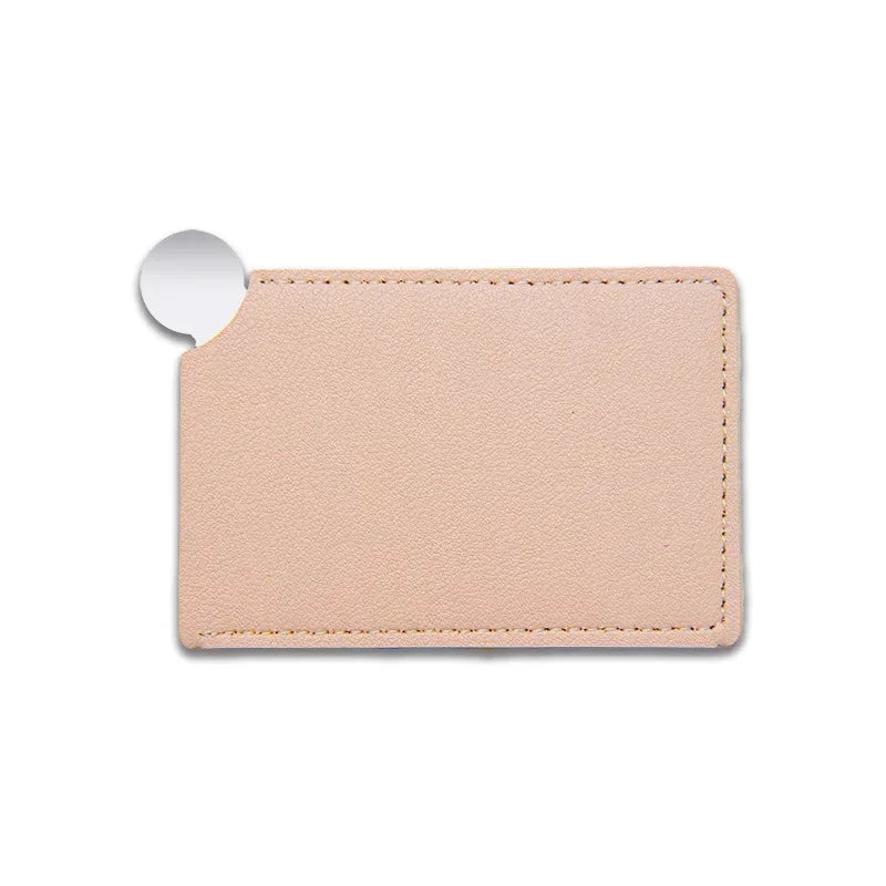 Stainless Steel Mini Card Mirror – Unbreakable, Shatterproof & Portable Pocket Makeup Mirror
