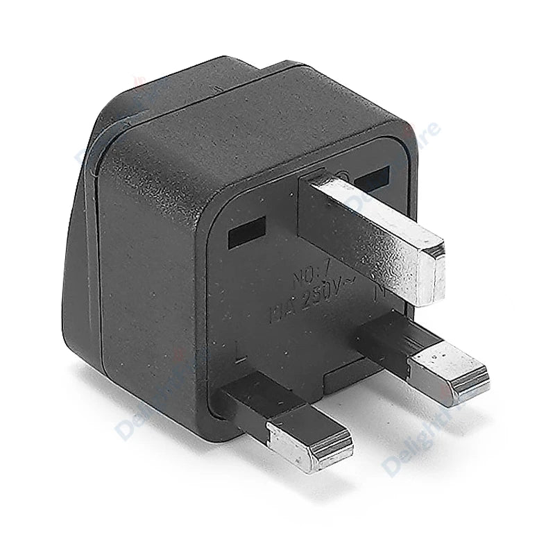 10A UK Plug Adapter – Type G Universal Travel Charger | EU/US/AU to UK Converter for British, Singapore, Malaysia Power Sockets