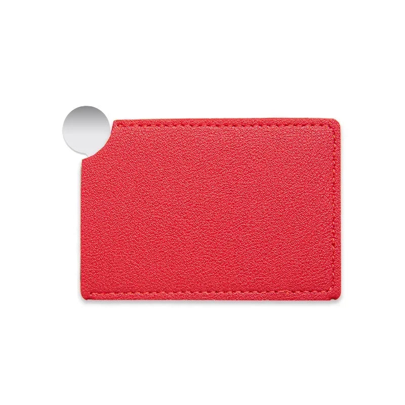 Stainless Steel Mini Card Mirror – Unbreakable, Shatterproof & Portable Pocket Makeup Mirror