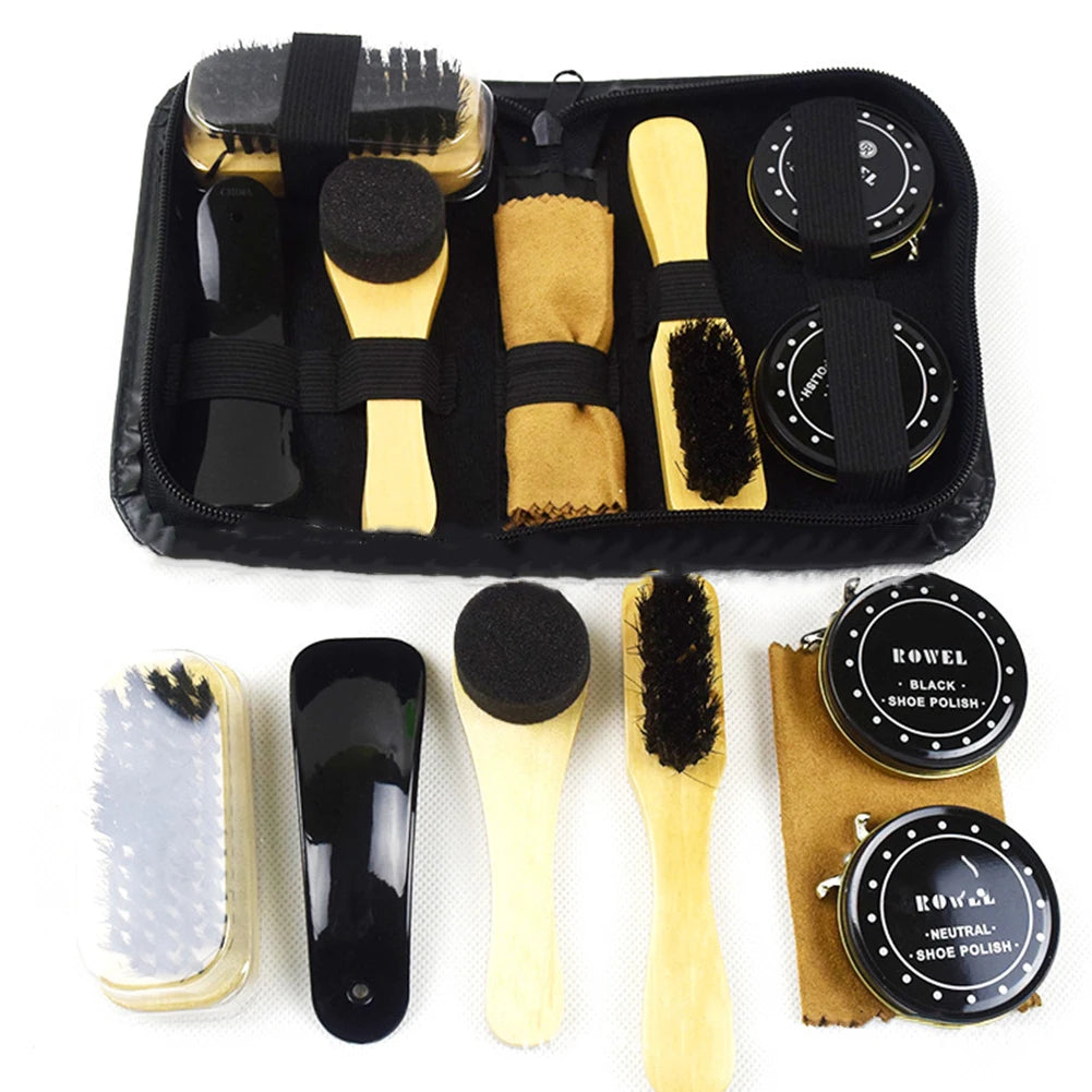 Polishing Tool Shoe Care Cleaning Complete Conditioner Easy To Use Leather Maintaining Portable Repairing Versatile