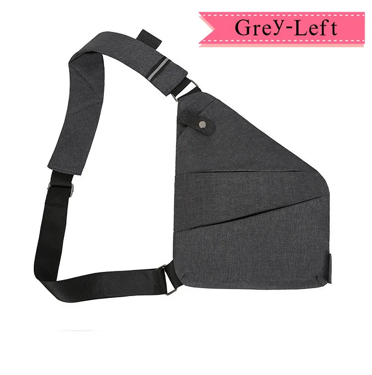 Men's Multifunctional Anti-Theft Chest Bag – Waterproof Crossbody Messenger & Fanny Pack