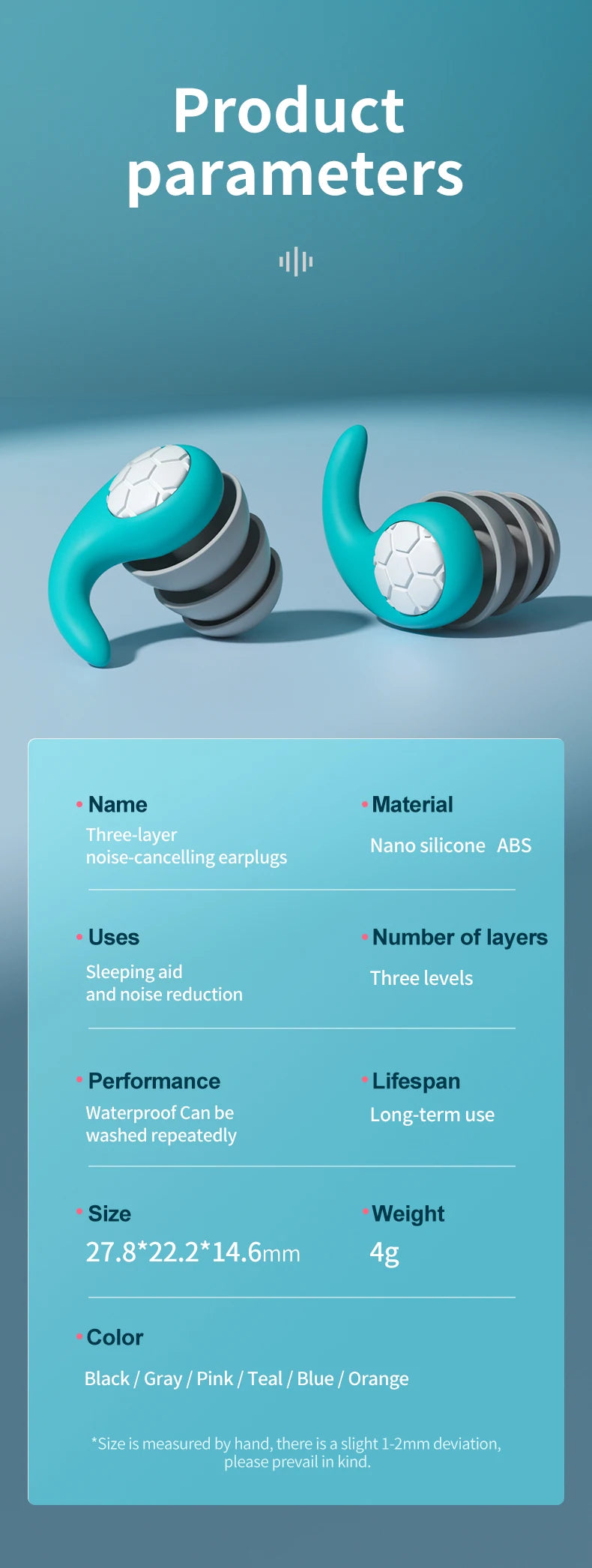 🌙 Sleep Peacefully Anywhere – Soft, Waterproof Noise-Reduction Earplugs for Ultimate Comfort & Quiet! 💤✨