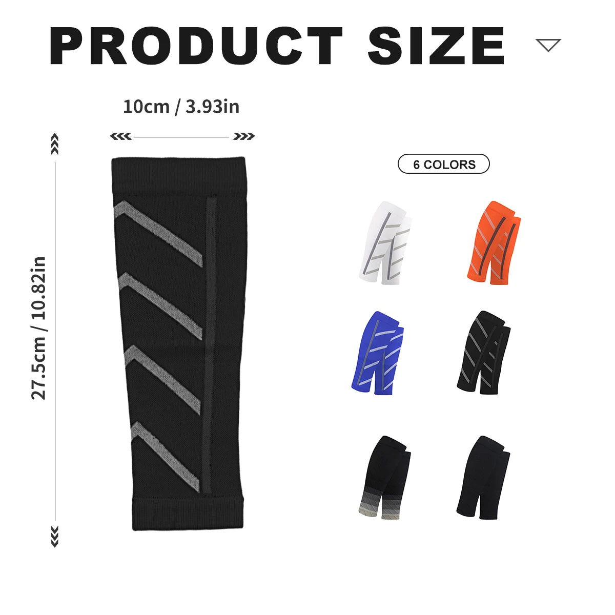 Compression Sports Socks – Calf Support for Running, Cycling & Outdoor Activities