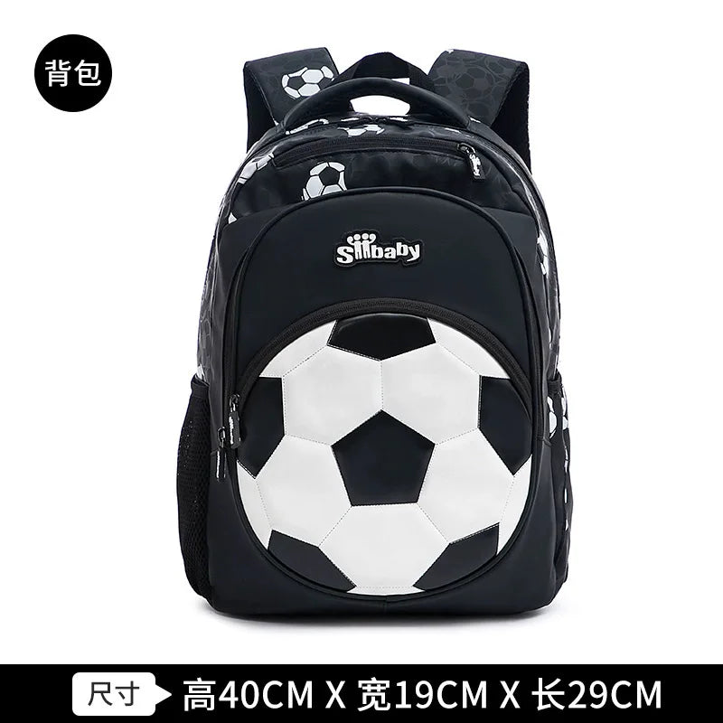Football-Themed School Backpack – Durable & Stylish Travel Bag for Boys & Teenagers!
