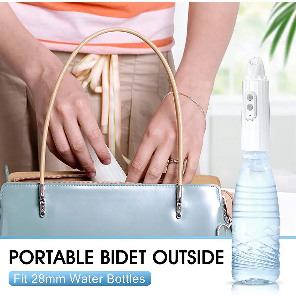 🚿 Pocket Handheld Automatic Bidet – Portable & Hygienic Toilet Sprayer for Travel & Personal Care! ✨💦