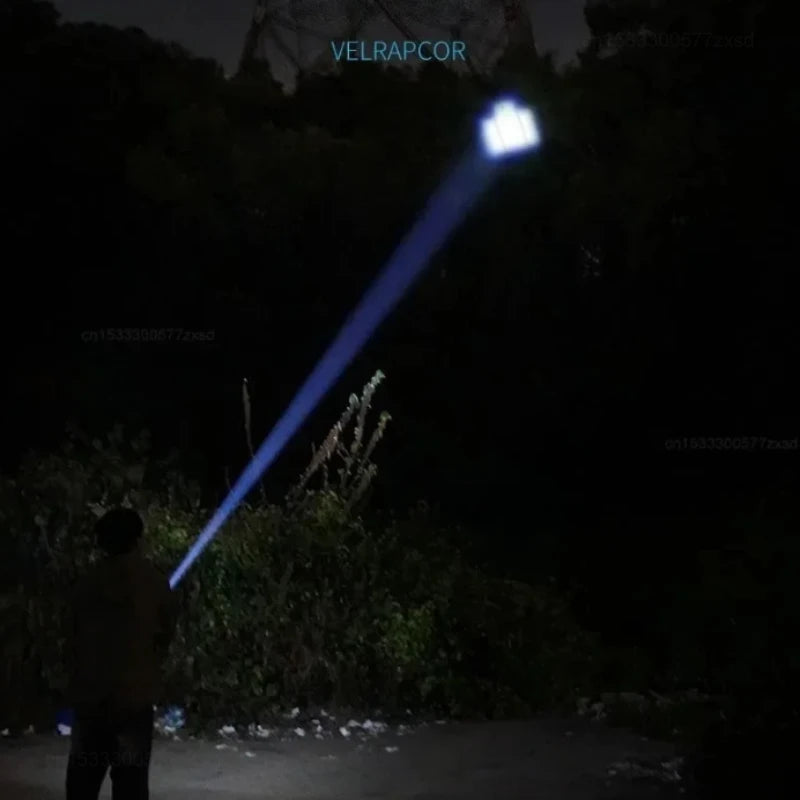 Xiaomi Outdoor Strong Light Flashlight – High Brightness Multifunctional Rechargeable Flashlight with Side Light for Camping & Emergency