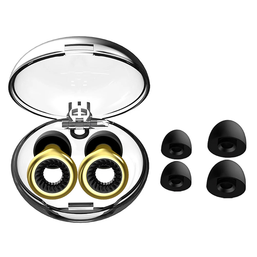 1 Pair Silicone Earplug Swimming Professional Waterproof Earplug With Exquisite Box Set Noise Reduction Earplugs For Sleeping