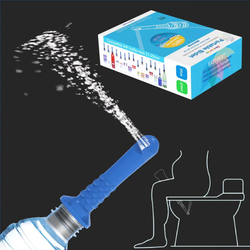 🚿 Portable Handheld Bidet Sprayer – Gentle & Hygienic Personal Cleaning for Travel & Daily Use! ✨💦