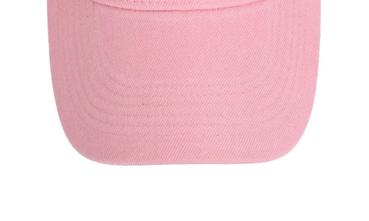 Summer Sun Hats Men Women Cotton Adjustable Visor UV Protection Top Empty Solid Sport Tennis Golf Running Sunscreen Baseball Cap