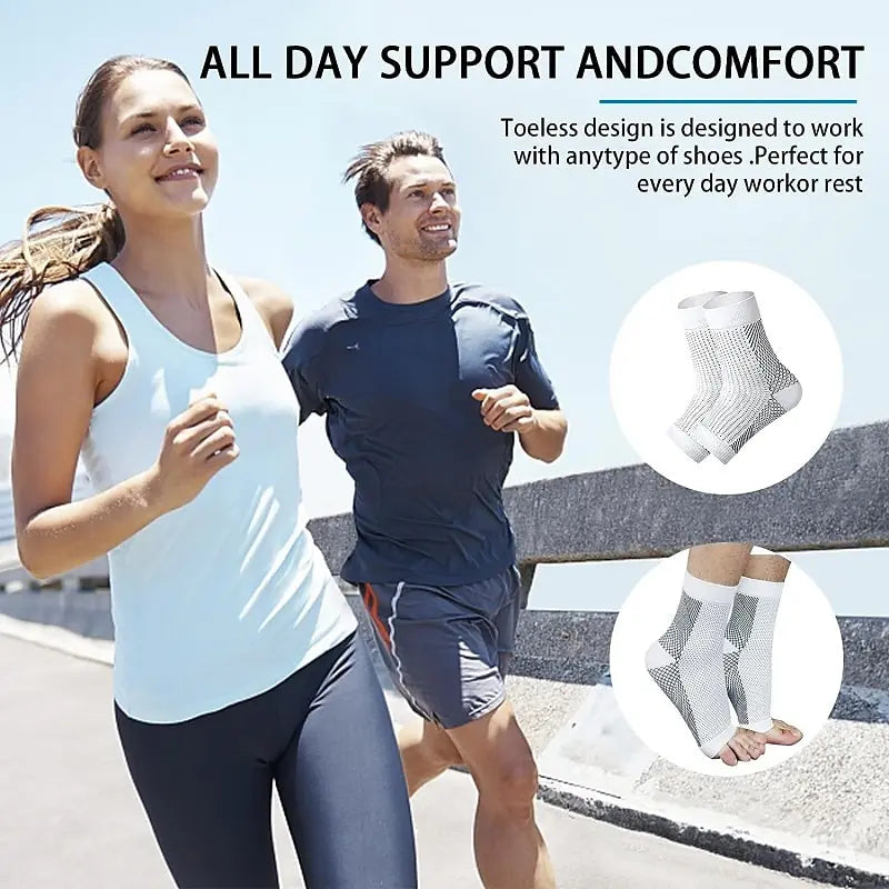 Neuropathy Compression Socks – Pain Relief Ankle Brace for Tendonitis & Swelling