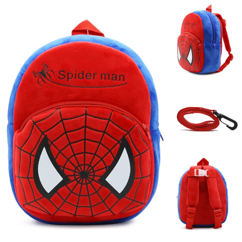 Adorable Spider-Man Plush Backpack – Soft & Fun Schoolbag for Kids, Perfect for Travel & Birthday Gifts!