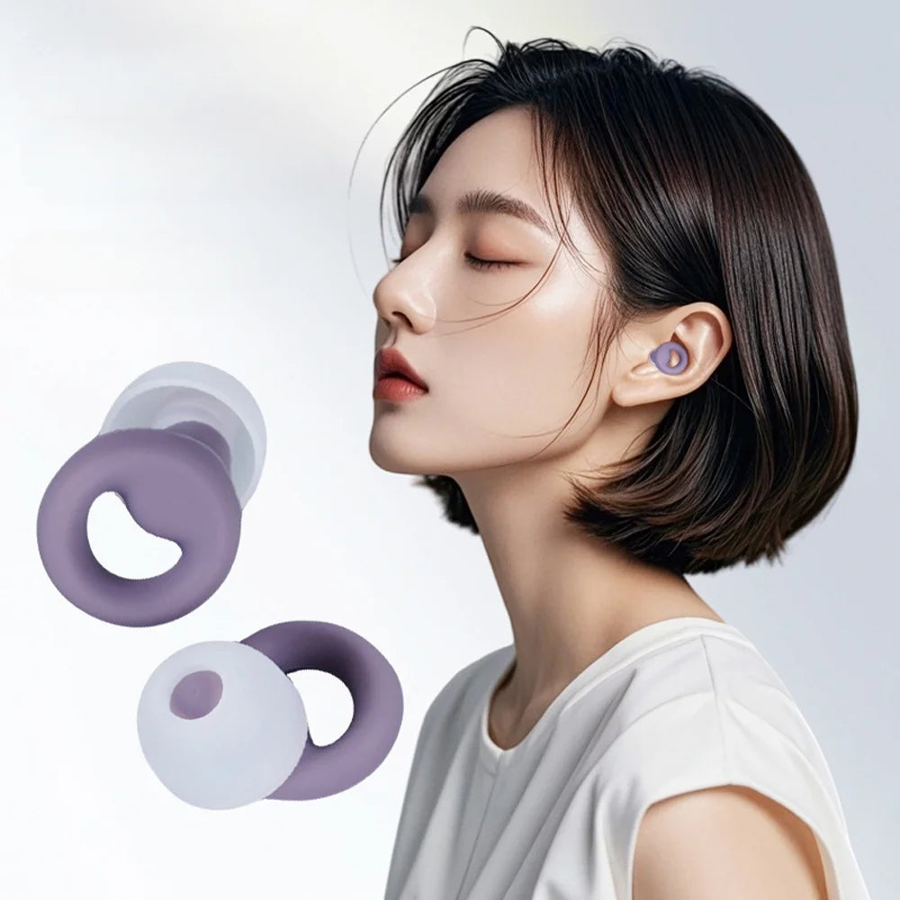 Sleep Deeply & Swim Freely: Ultra-Soft Waterproof Silicone Earplugs for Superior Noise Blocking & All-Day Comfort!
