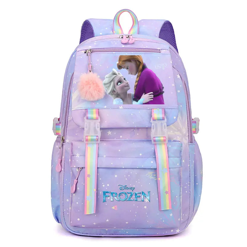 Disney Frozen Anna & Elsa Backpack – Stylish & Durable School Bag for Girls, Teens & Travel!