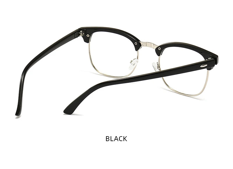 Classic Half-Frame Photochromic Sunglasses – Retro Chameleon Shades for Men & Women ✨🚘