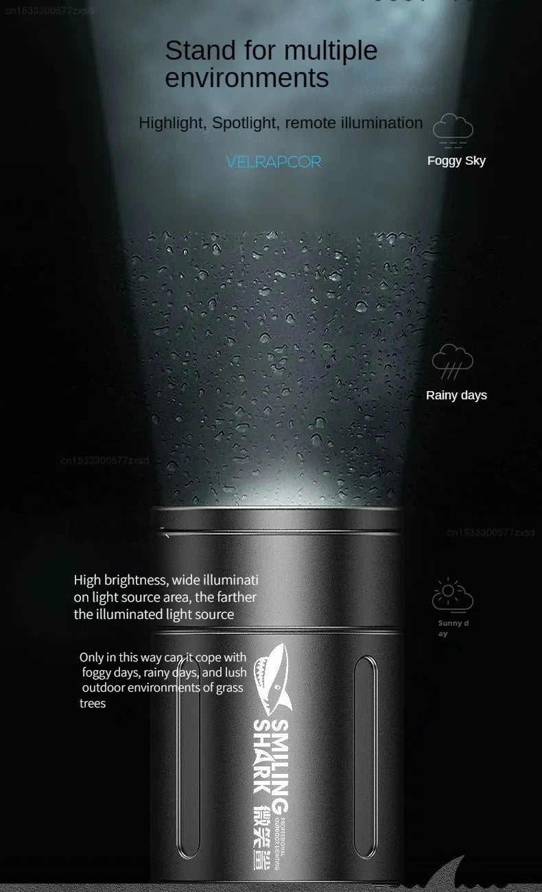 Xiaomi Ultra Bright LED Flashlight – Mini Portable USB Rechargeable Emergency Light for Home & Outdoor Use