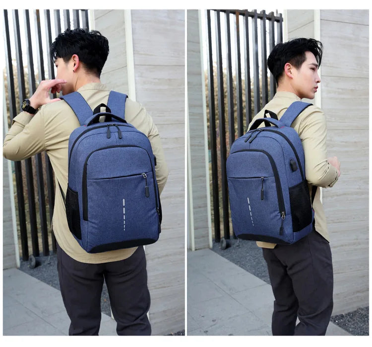 Waterproof Business Backpack Men's USB School Backpacks 16 Inch Laptop Backpack Large Capacity Bagpacks for Men Back Pack Bags