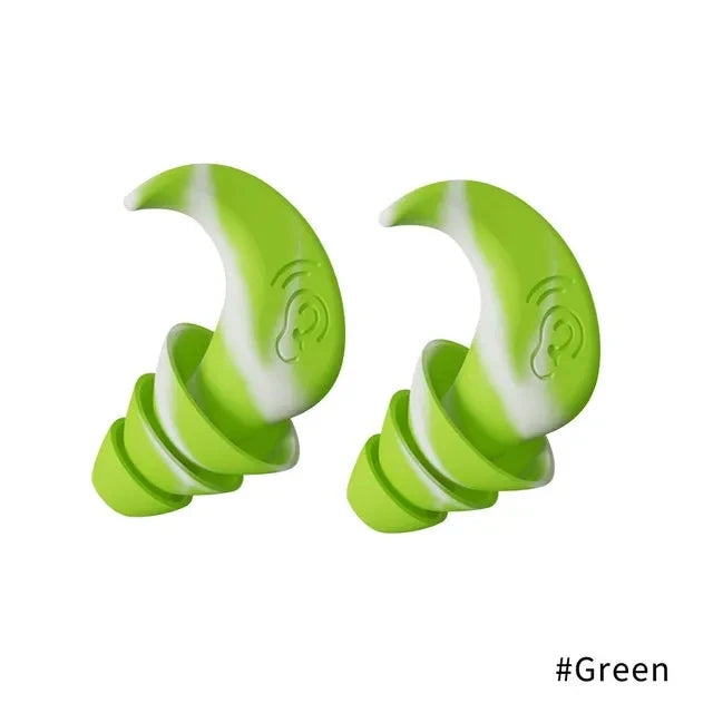 Sleep Soundly & Swim Confidently: Premium Waterproof Anti-Noise Silicone Earplugs for Ultimate Soundproof Comfort!
