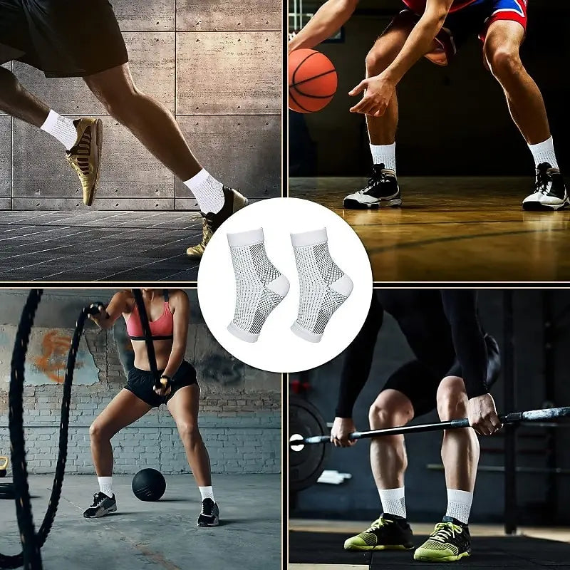 Neuropathy Compression Socks – Pain Relief Ankle Brace for Tendonitis & Swelling