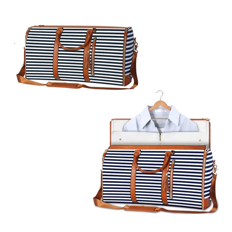 Versatile Travel Folding Bag – Large-Capacity Handbag & Crossbody Backpack for Storage & Outdoor Use