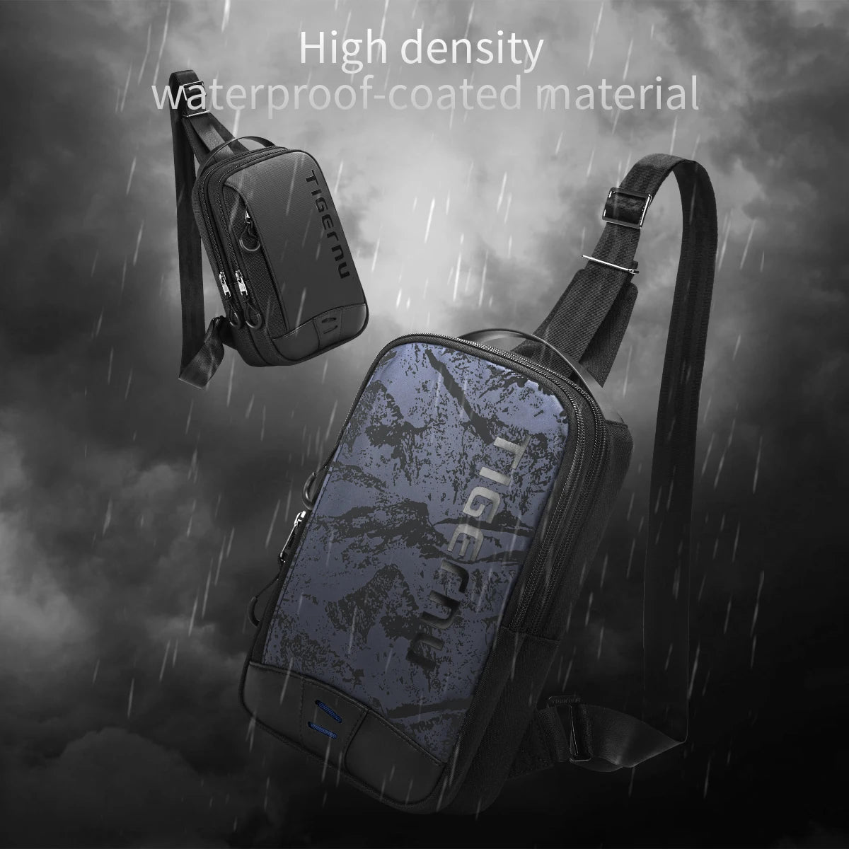 Men's Cool Style Chest Bag – Lightweight Crossbody Shoulder Bag with Lifetime Warranty