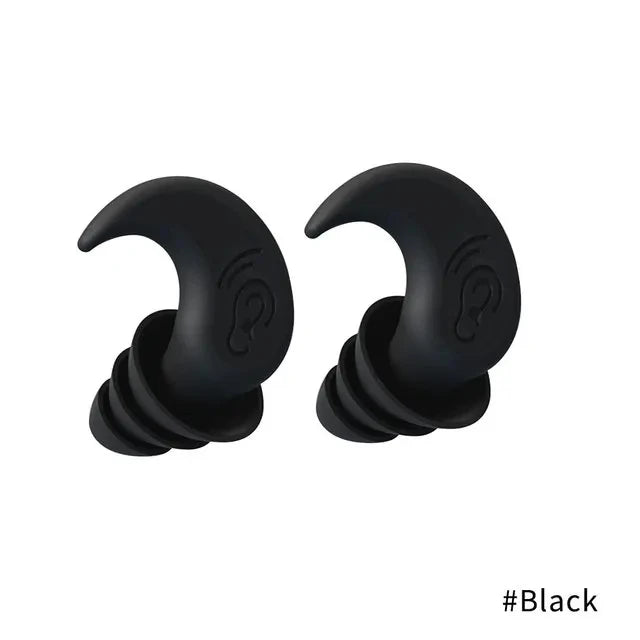 Sleep Soundly & Swim Confidently: Premium Waterproof Anti-Noise Silicone Earplugs for Ultimate Soundproof Comfort!