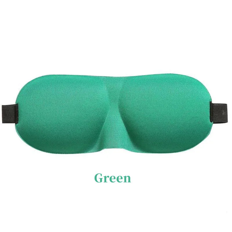 3D Sleep Mask Natural Sleeping Eye Mask Eyeshade Cover Shade Eye Patch Soft Portable Blindfold Travel Eye Shade Sleeping Aid