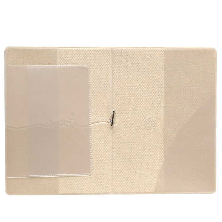 Portable Boarding Fashion Cute Cartoon Passport Cover – Men’s & Women’s PU Leather Travel Passport Holder Case, Card ID Holders (14*10cm)