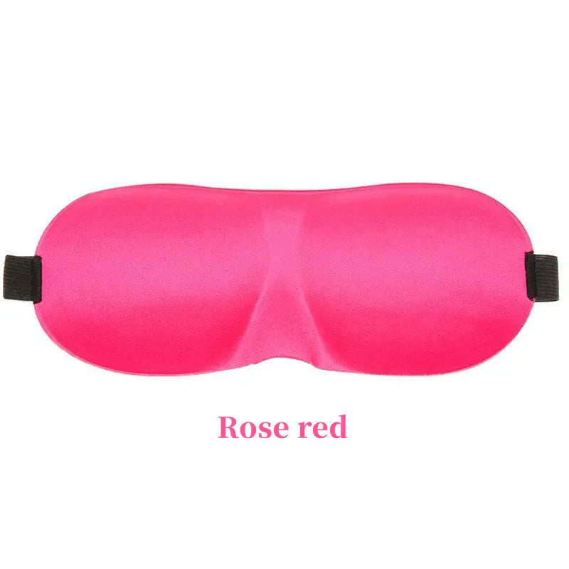 3D Sleep Mask Natural Sleeping Eye Mask Eyeshade Cover Shade Eye Patch Soft Portable Blindfold Travel Eye Shade Sleeping Aid